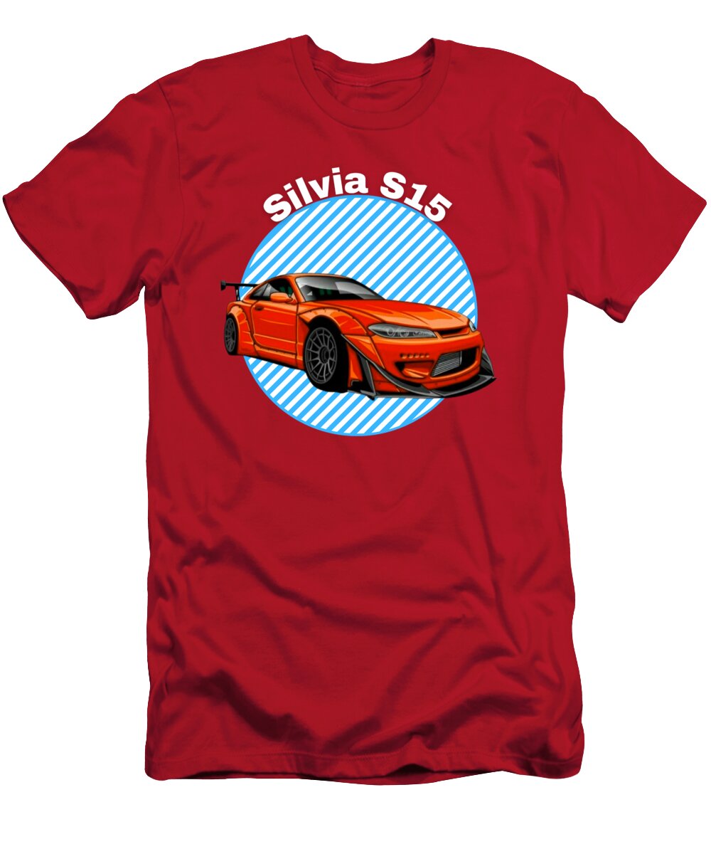 1 Silvia S15 Moto Shift T-Shirt