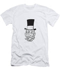 1 Skeptical Man in Top Hat with Monocle Csa Images T-Shirt