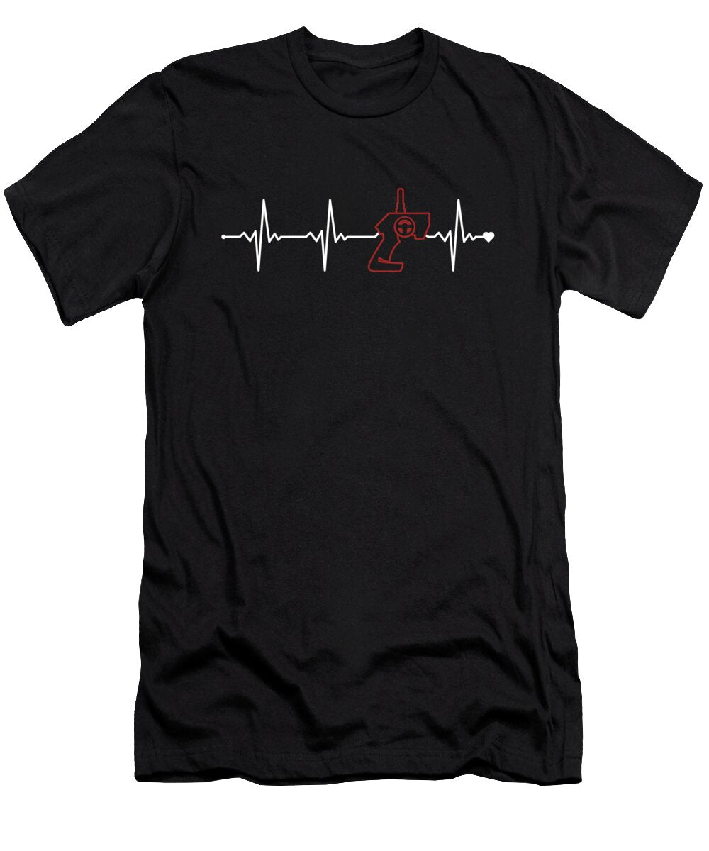 1 Slot Car Heartbeat Rc Car Mini Car Drag Racing Slot Car Marco Rothe T-Shirt