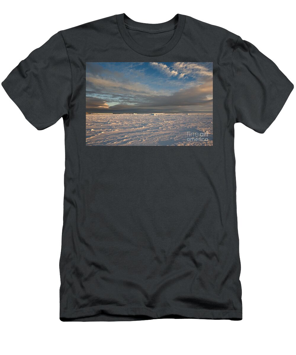 1 Solid Sea Ice Greg Dimijian T-Shirt
