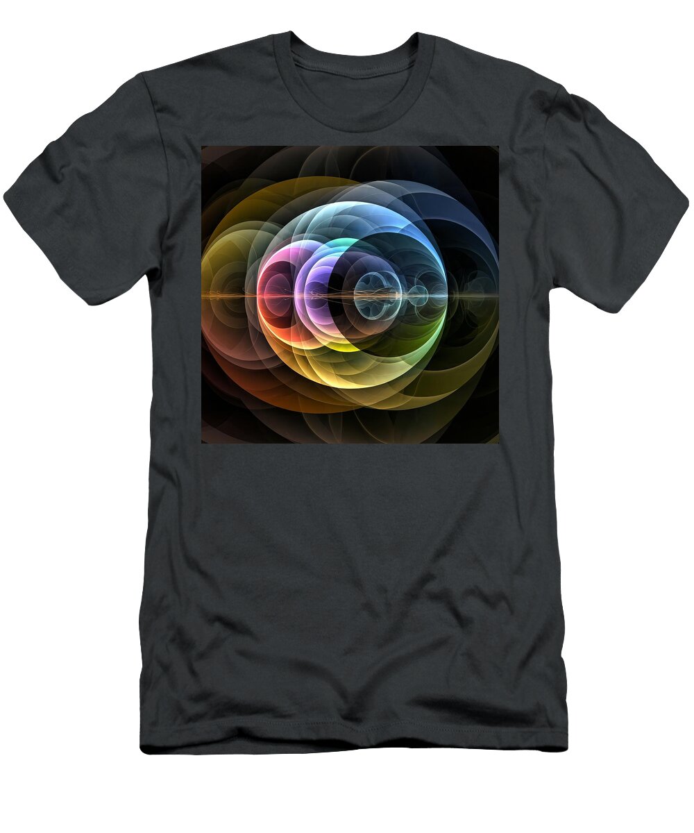 1 Sonic Resonance a Visual Representation of Sound Waves Harold Bowers T-Shirt