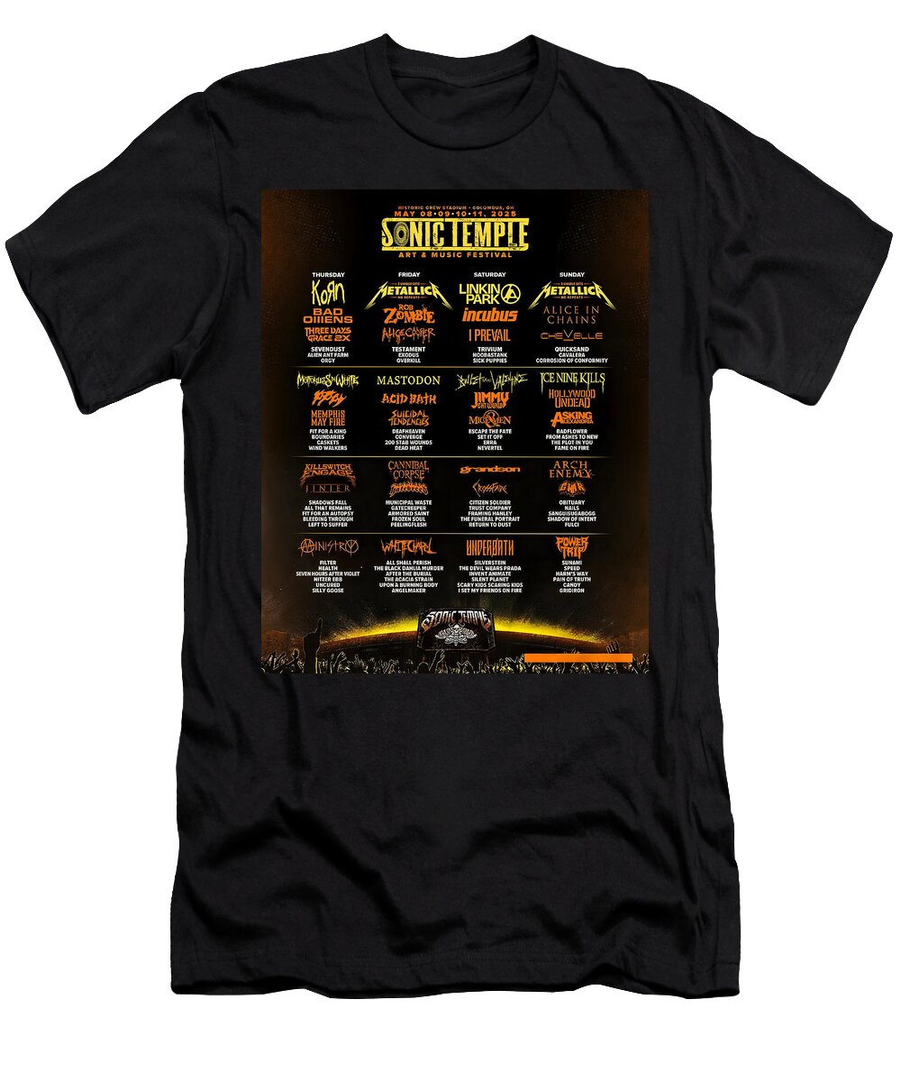 1 Sonic Temple Music Festival 2025 Nenny Tjenana T-Shirt