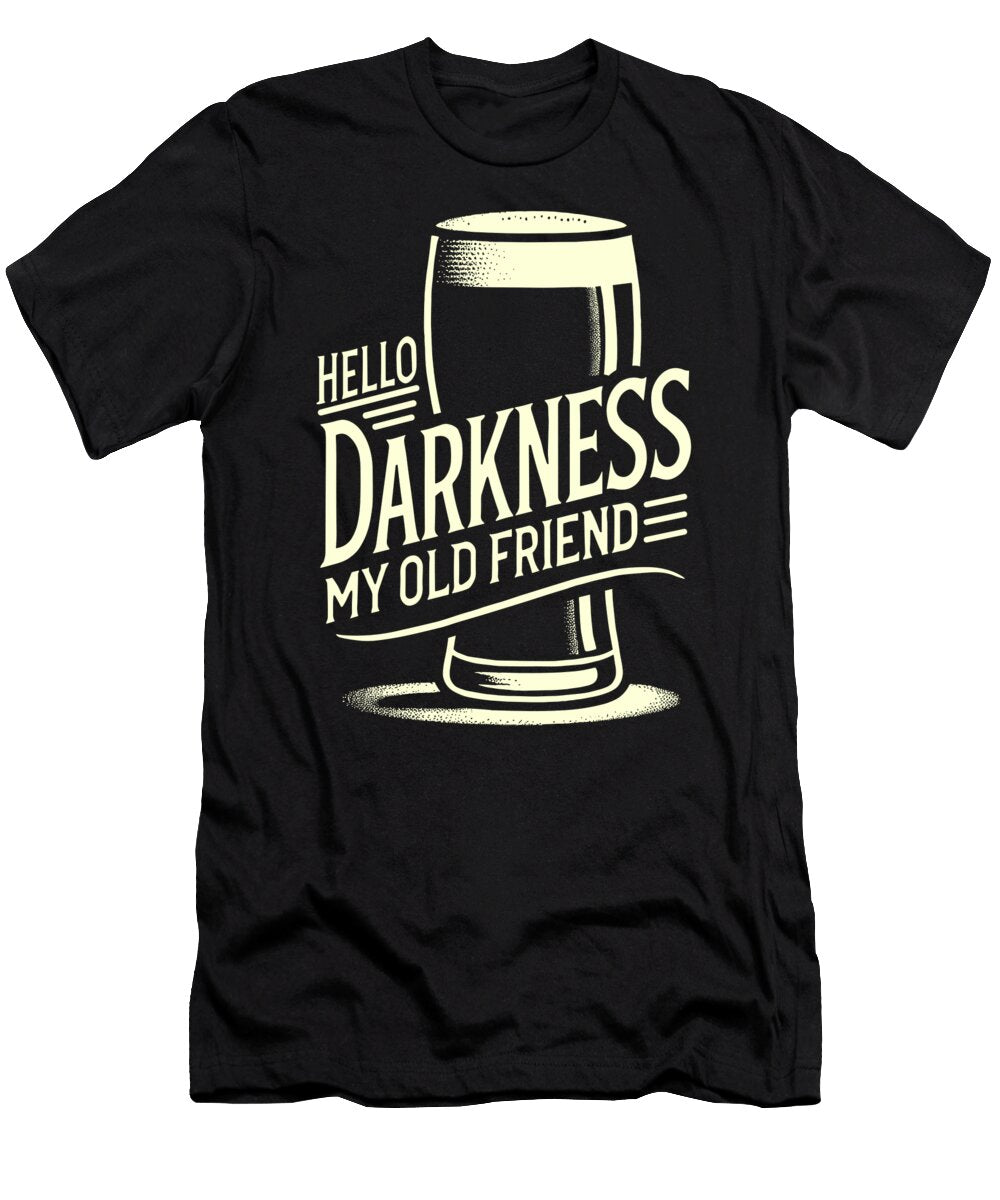 1 Stout Beer Dark Friend Silentpancake T-Shirt
