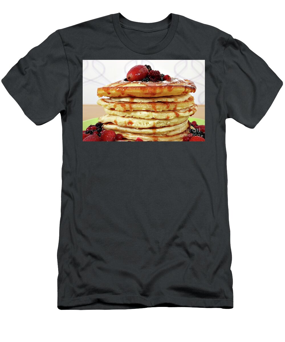1 Sweet Pancakes with Berries Dessert Goce Risteski T-Shirt