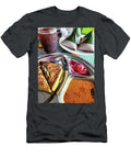 1 Tasty Mutabbaq or Murtabak Folded Pan Fried Flatbreads Stuffed with Lightly Spiced Mince Meat and Egg Closeup Ellinnur Bakarudin T-Shirt