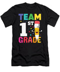 1 Team 1st Grade Funny for 1st Graders Licensed Art T-Shirt