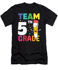 1 Team 5th Grade Funny for 5th Graders Licensed Art T-Shirt