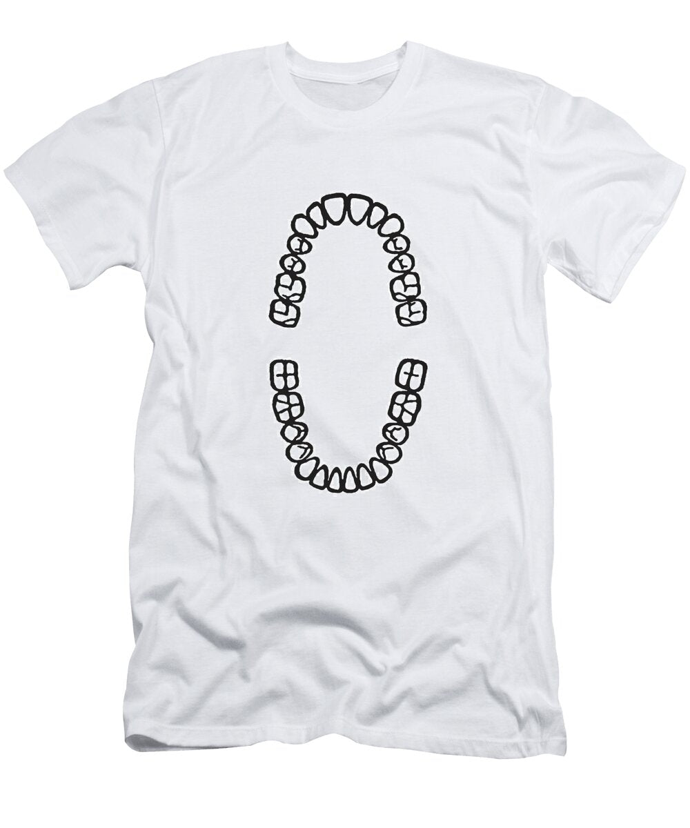 1 Teeth Diagram Csa Images T-Shirt