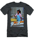 1 Thai Man Cooks and Prepares Street Food At Market Bazaar Pattani Thailand Imran Ahmed T-Shirt