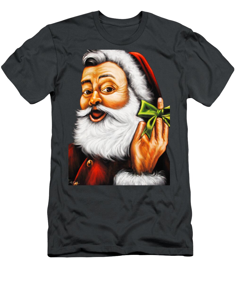 1 the Bird of Santa Oil on Velvet By Jorge Torrones Version 2 Jorge Terrones T-Shirt