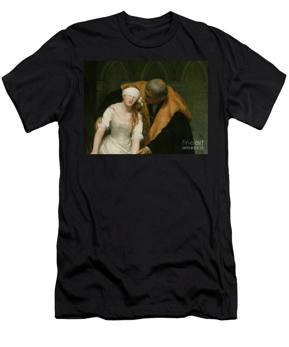 1 the Execution of Lady Jane Grey Hippolyte Delaroche T-Shirt