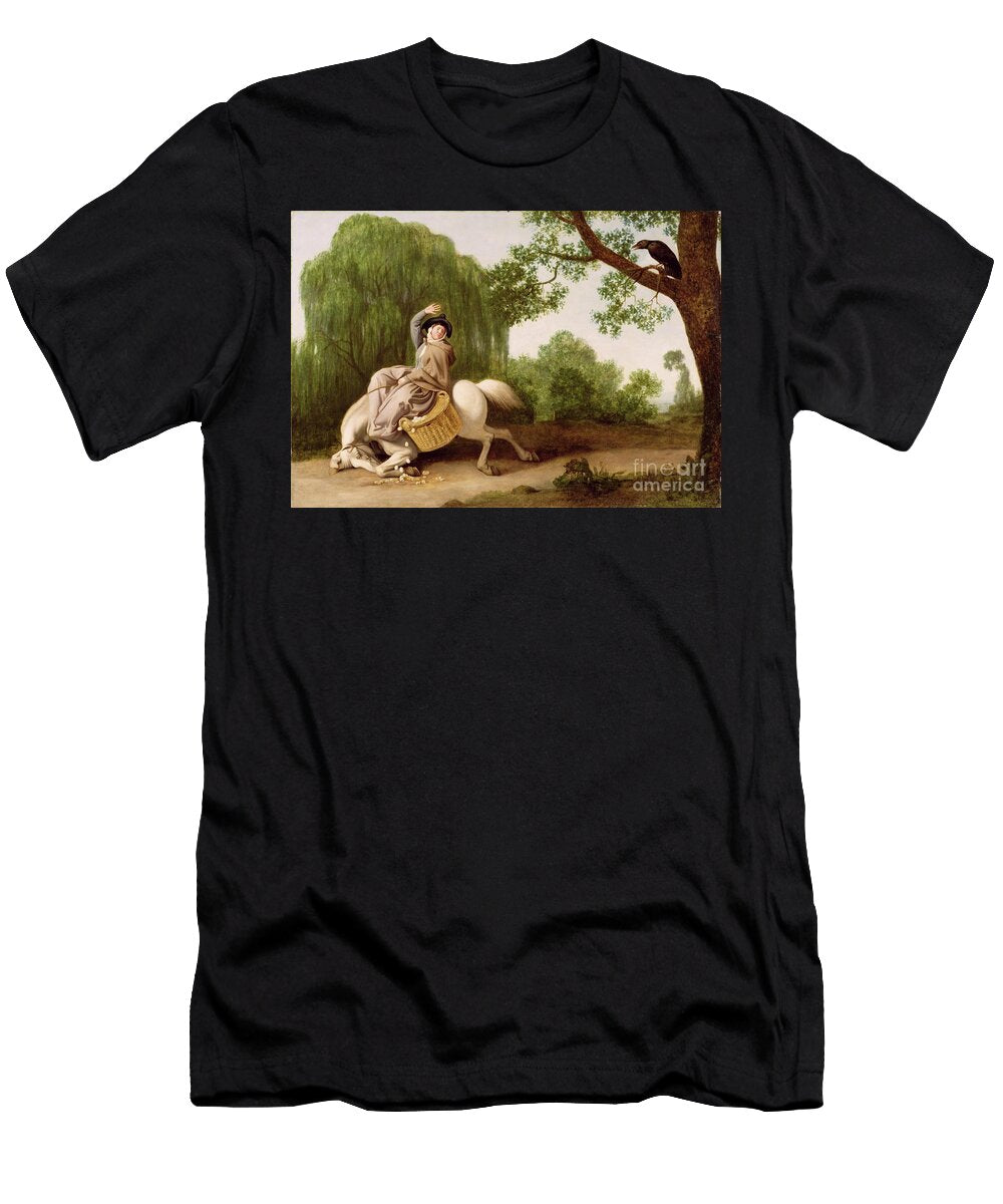 1 the Farmers Wife and the Raven 1786 George Stubbs T-Shirt