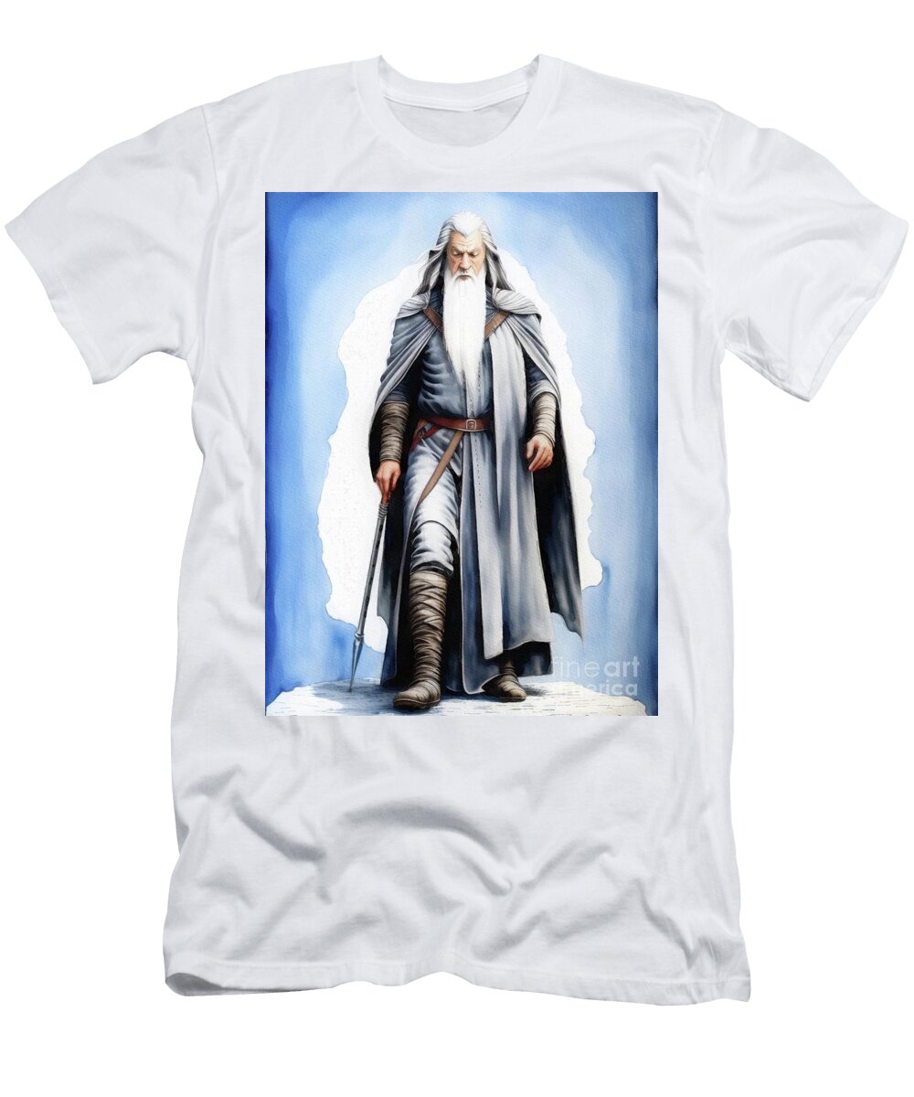 1 the Gray Wizard Sarah Kirk T-Shirt