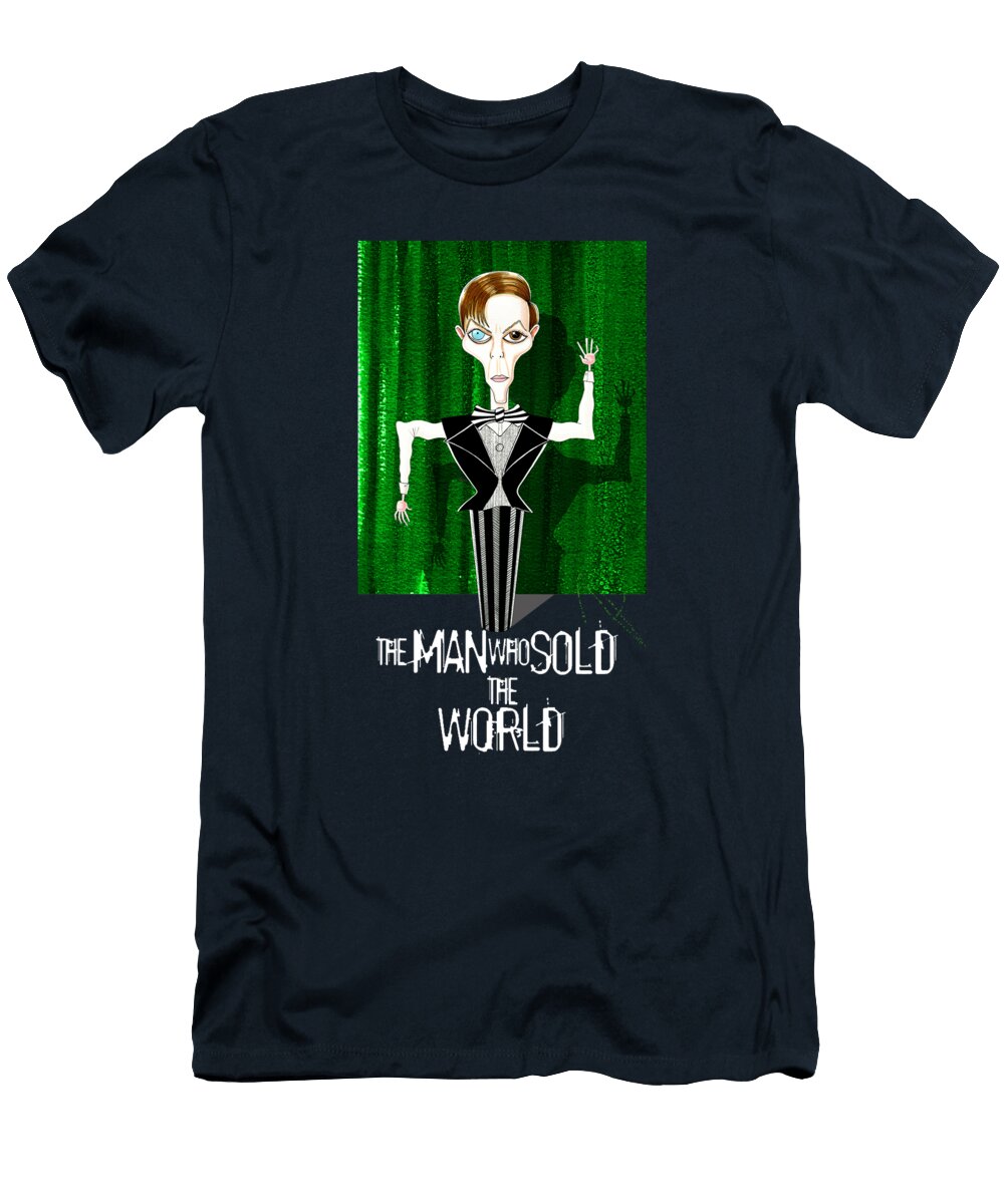 1 the Man Who Sold the World Andrew Hitchen T-Shirt