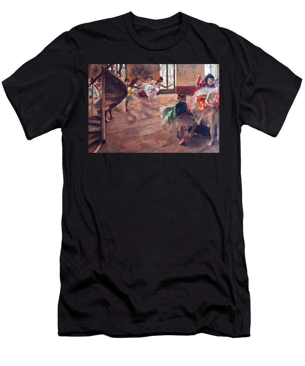 1 the Rehearsal By Edgar Degas 1874 Edgar Degas T-Shirt