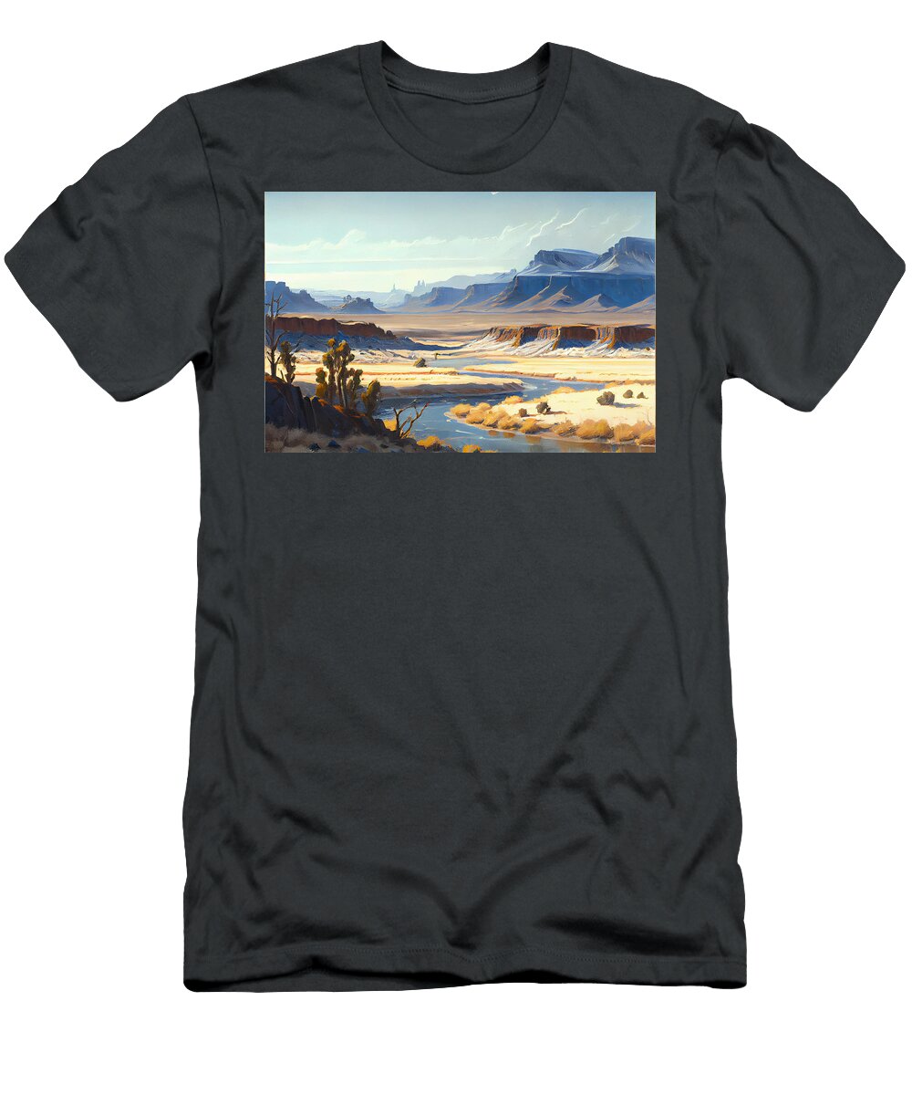 1 the Shoshone in a Jack Kirby Style Gentle and L By Asar Studios Celestial Images T-Shirt