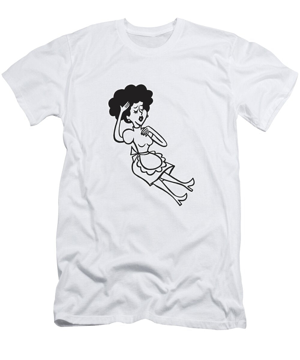 1 Tired Woman Csa Images T-Shirt