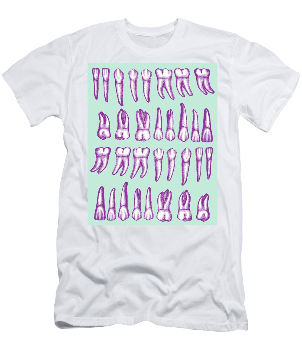 1 Tooth Chart Csa Images T-Shirt
