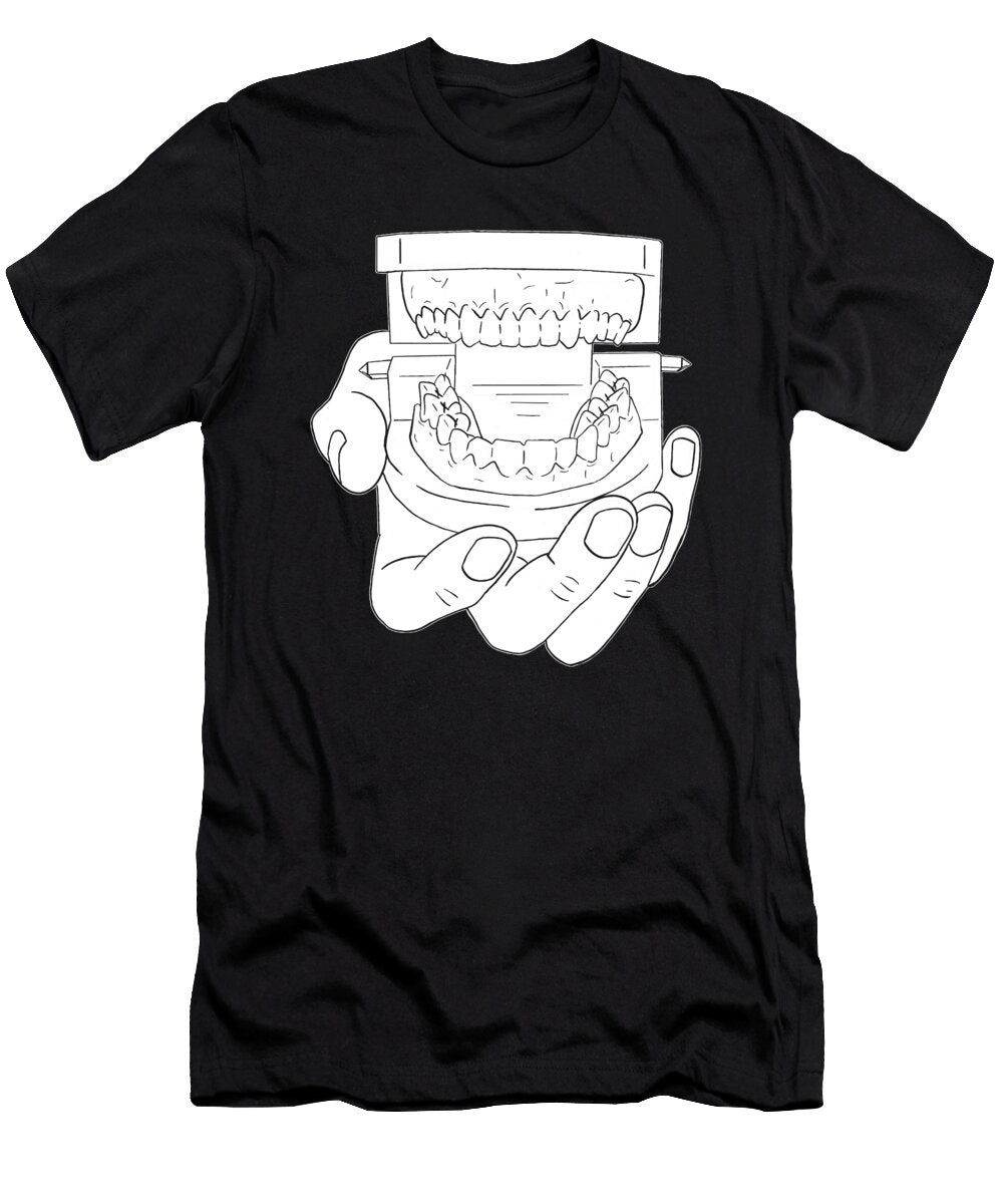 1 Tooth Doctor Teeth Dental Dentistry Dentist Crazy Squirrel T-Shirt