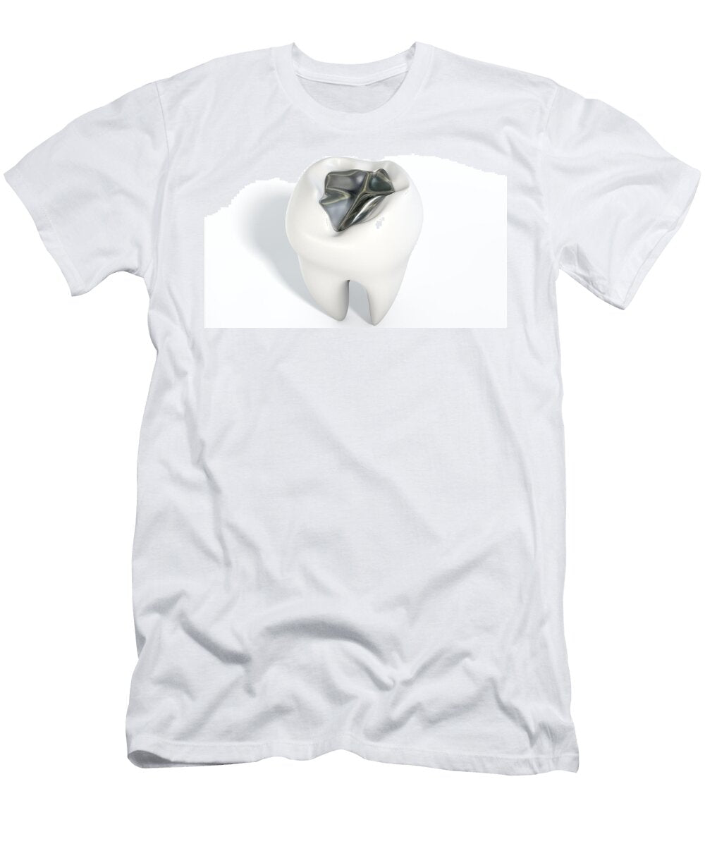 1 Tooth with Lead Filling Allan Swart T-Shirt