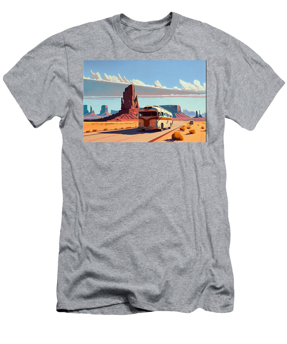 1 Traveling the West in a Jack Kirby Style Gentle By Asar Studios Celestial Images T-Shirt