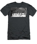 1 Trees Glistning From Sunshine After Snowfall At Argyle Lake in B David Wood T-Shirt