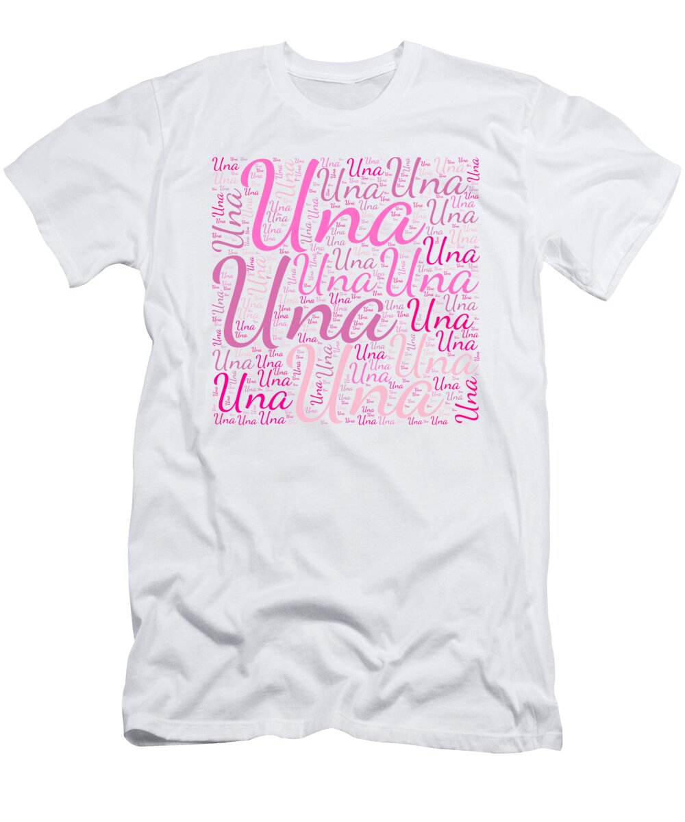 1 Una Names Without Frontiers Vidddie Publyshd T-Shirt