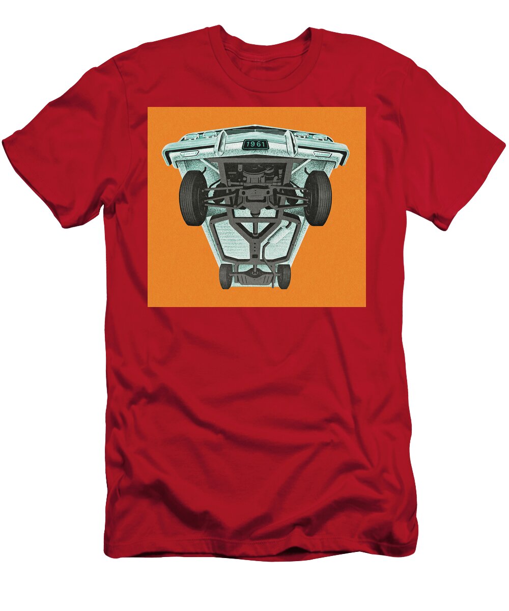 1 Undercarriage of a Car Csa Images T-Shirt