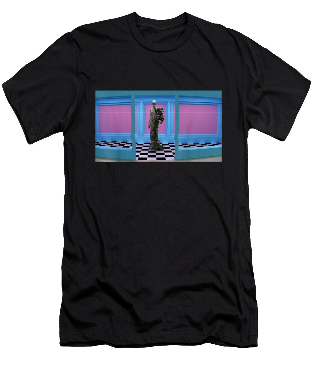 1 Vaporwave Aesthetic Retro 80s Synthwave 90s Lofi Retrowave Reva Lacross T-Shirt