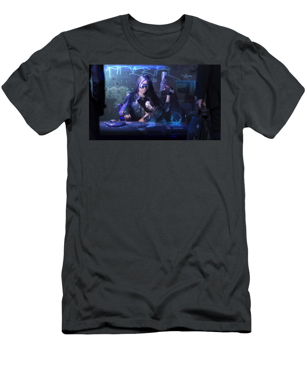 1 Vaporwave Cyber Sandor Antognoni T-Shirt