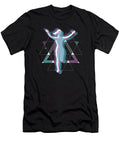 1 Vaporwave Space Marathon Trail Running Greenoptix T-Shirt