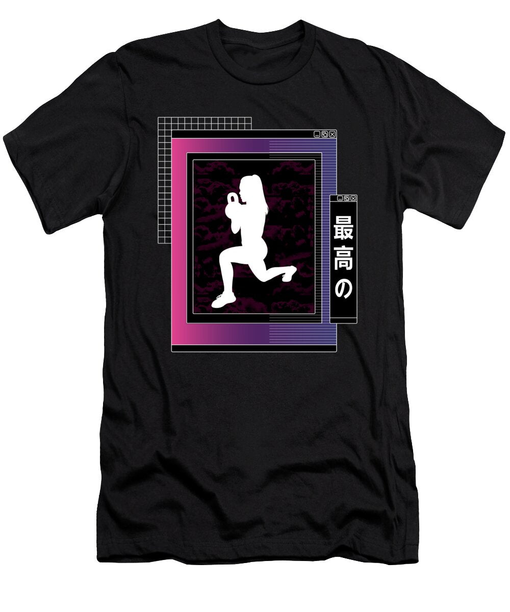 1 Vaporwave Synthwave Hiit Greenoptix T-Shirt