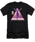 1 Vaporwave Synthwave Marathon Trail Running Greenoptix T-Shirt