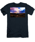 1 Vibrant Sunset Over Open Landscape Mario G Rivera T-Shirt
