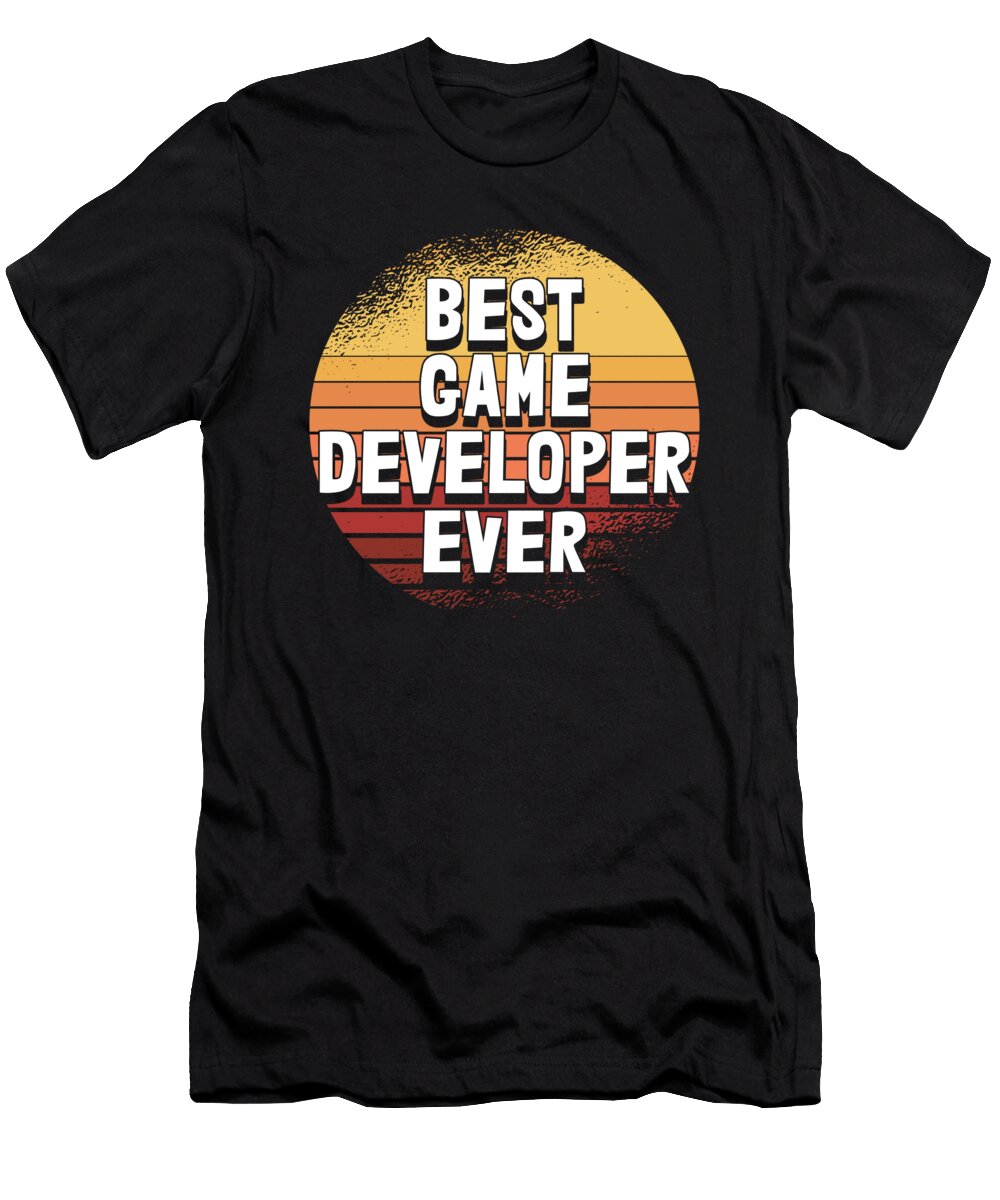 1 Video Games Gaming Gamer Future Game Developer Crazy Squirrel T-Shirt