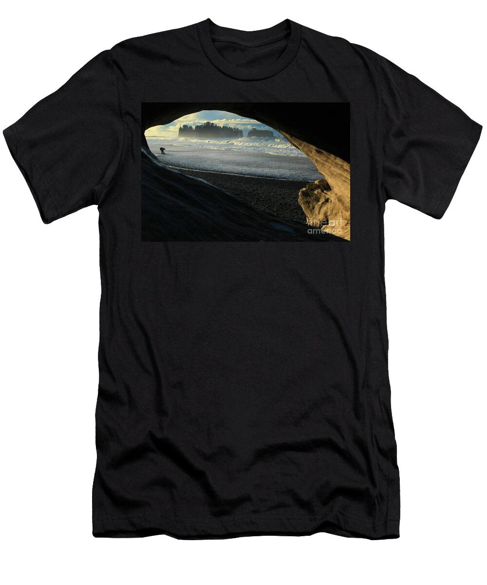 1 View Through a Drift Log Adam Jewell T-Shirt