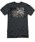 1 Vintage Black and White Grunge Paint Splatter and Scratches Texture Overlay Distressed Old Photo Dust Smudges and Film Grain Background with Vignette Border Retro Dirty Urban Noise Effect 8k 16 9 N Akkash T-Shirt