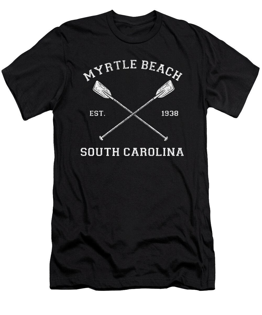 1 Vintage Myrtle Beach Vacation Vector Deluxe T-Shirt