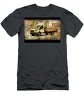 1 Vintage Pickup Truck Cityscape Grunge Art Kyran Estrada T-Shirt