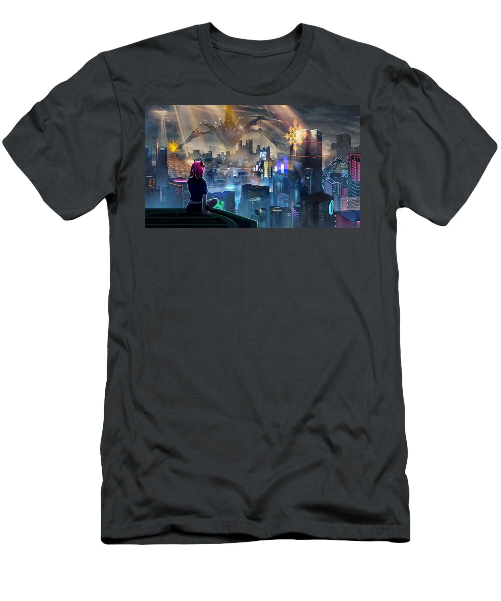 1 Virtual Utopia Gabriel Chevers T-Shirt