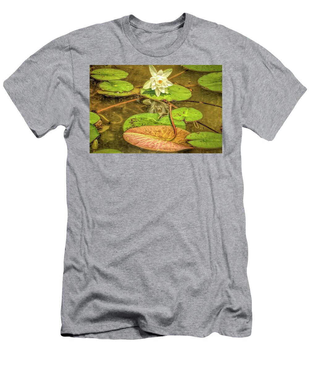 1 Water Lily and Pads Geraldine Scull T-Shirt