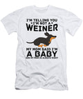 1 Weiner Mom Hotdog Dachshund Animal Pet Owner Florian Dold Art T-Shirt