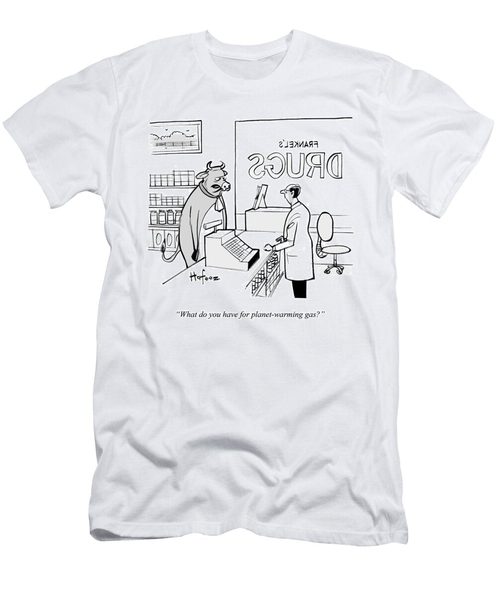 1 What Do You Have for Planet Warming Gas Kaamran Hafeez T-Shirt