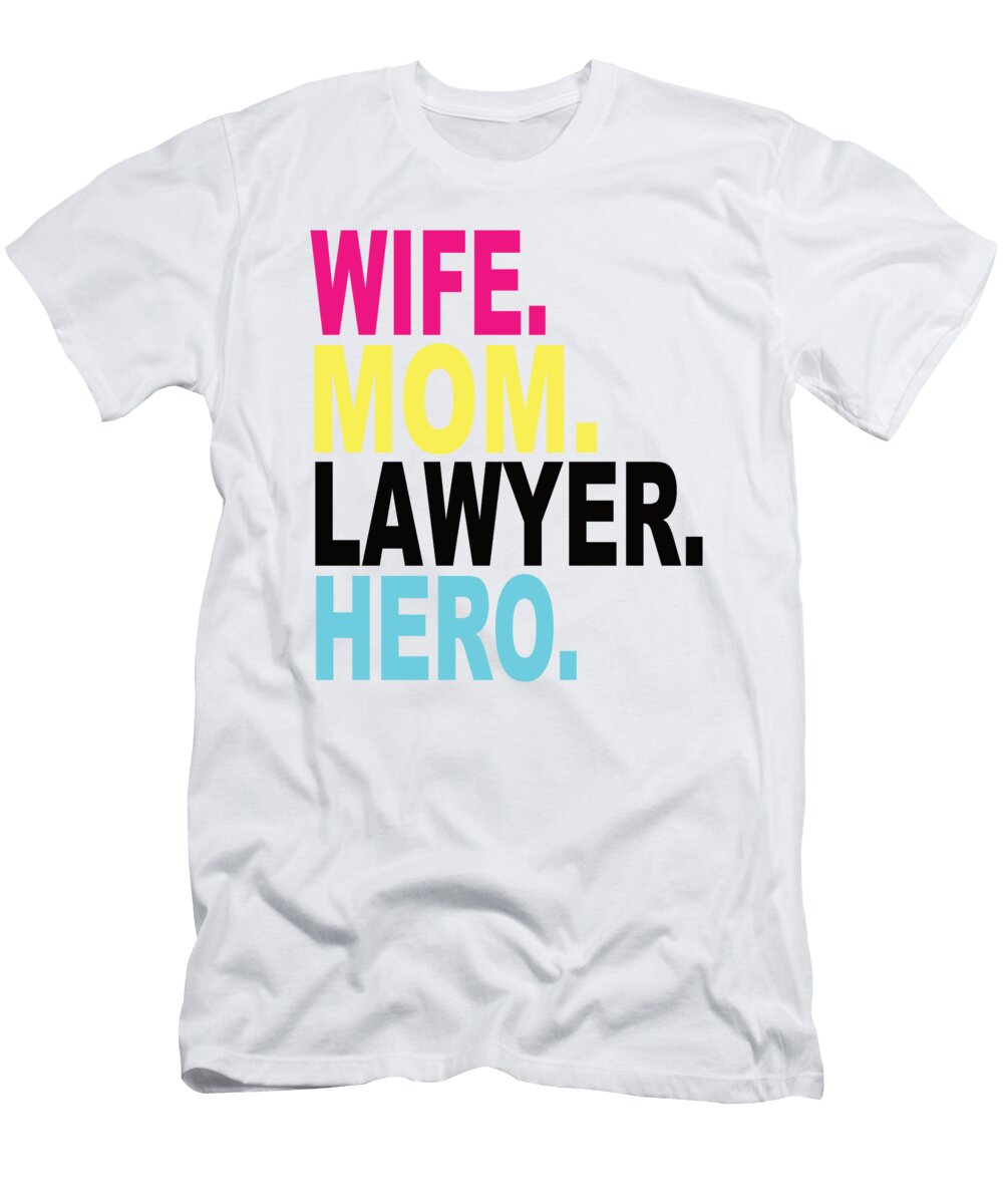 1 Wife Mom Lawyer Hero Steven Zimmer T-Shirt