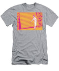 1 Woman Opening Garage Door Csa Images T-Shirt