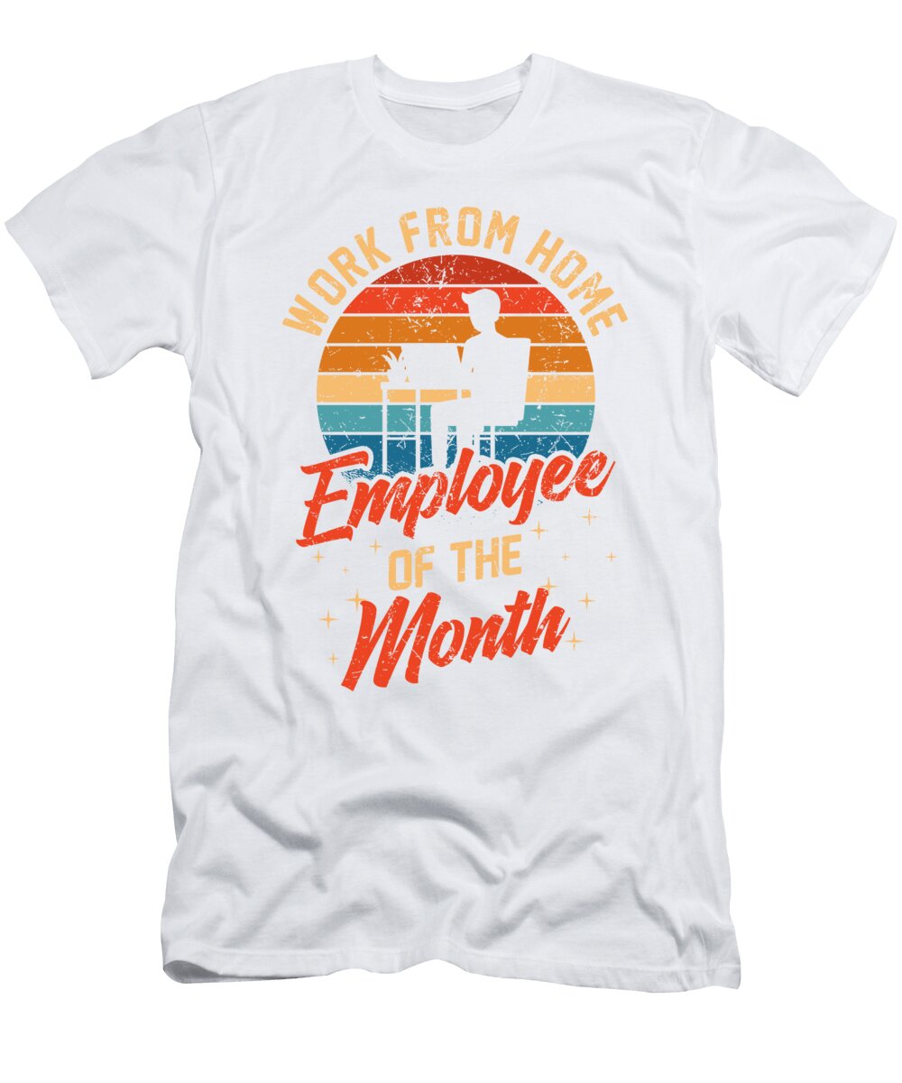 1 Work From Home Employee of the Month Working Home Florian Dold Art T-Shirt