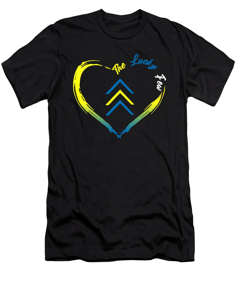 1 World Down Syndrome Awareness Day Arrows Lucky Few Tattoo Dhbubble T-Shirt