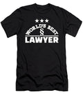 1 Worlds Best Lawyer By Designzz T-Shirt