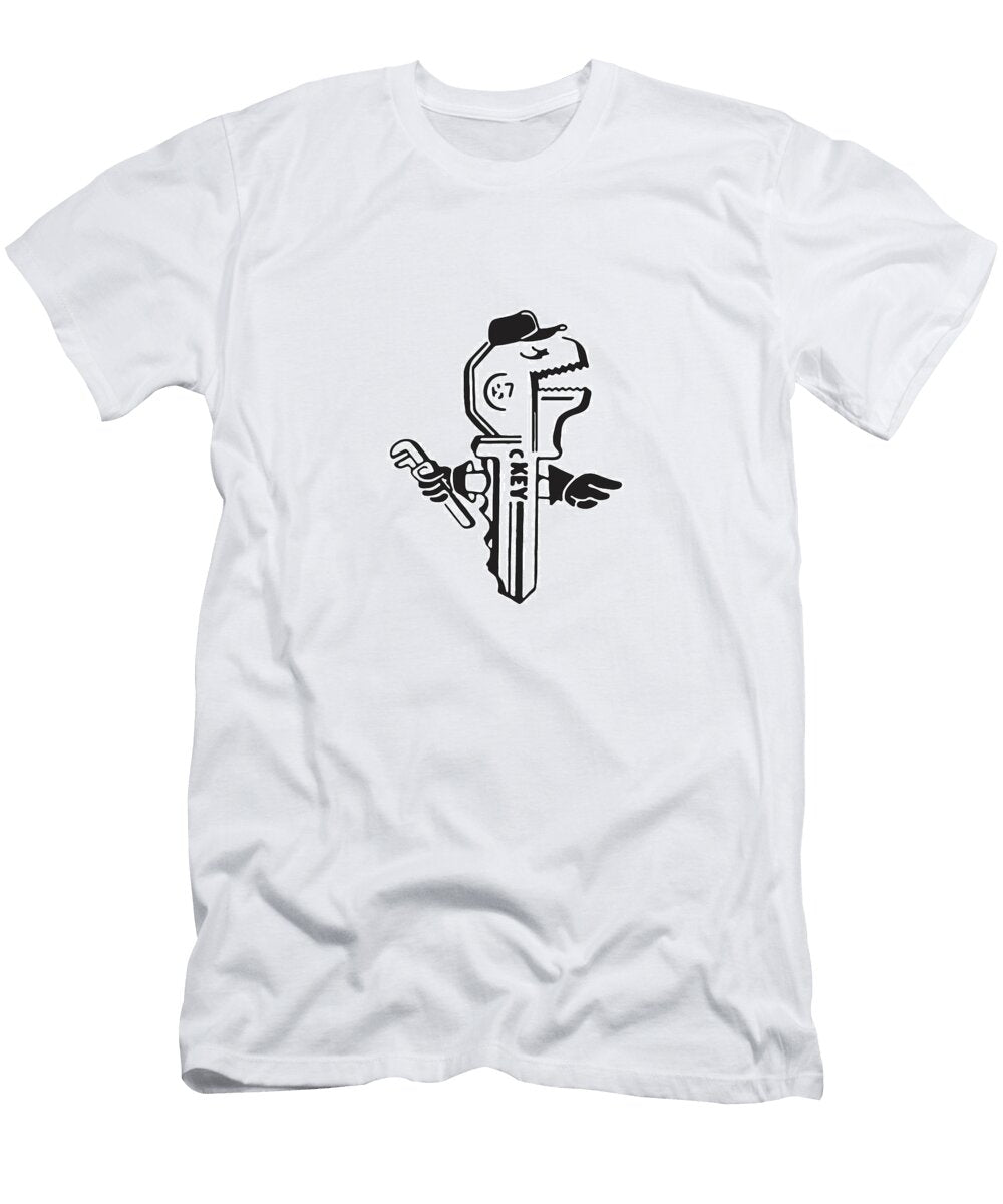 1 Wrench Key Man Csa Images T-Shirt