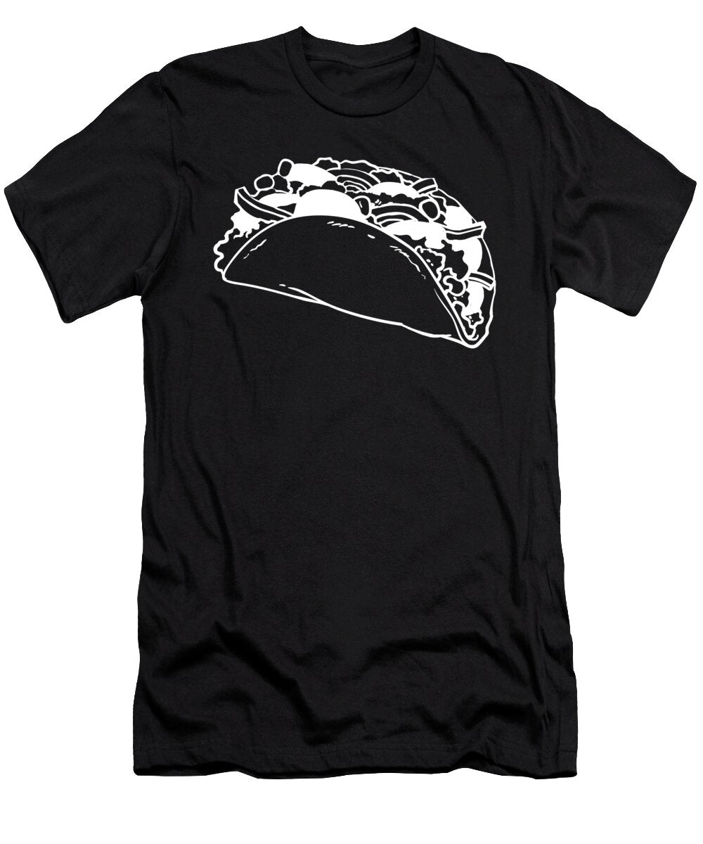 10 Abstract Taco Illustration Calnyto T-Shirt